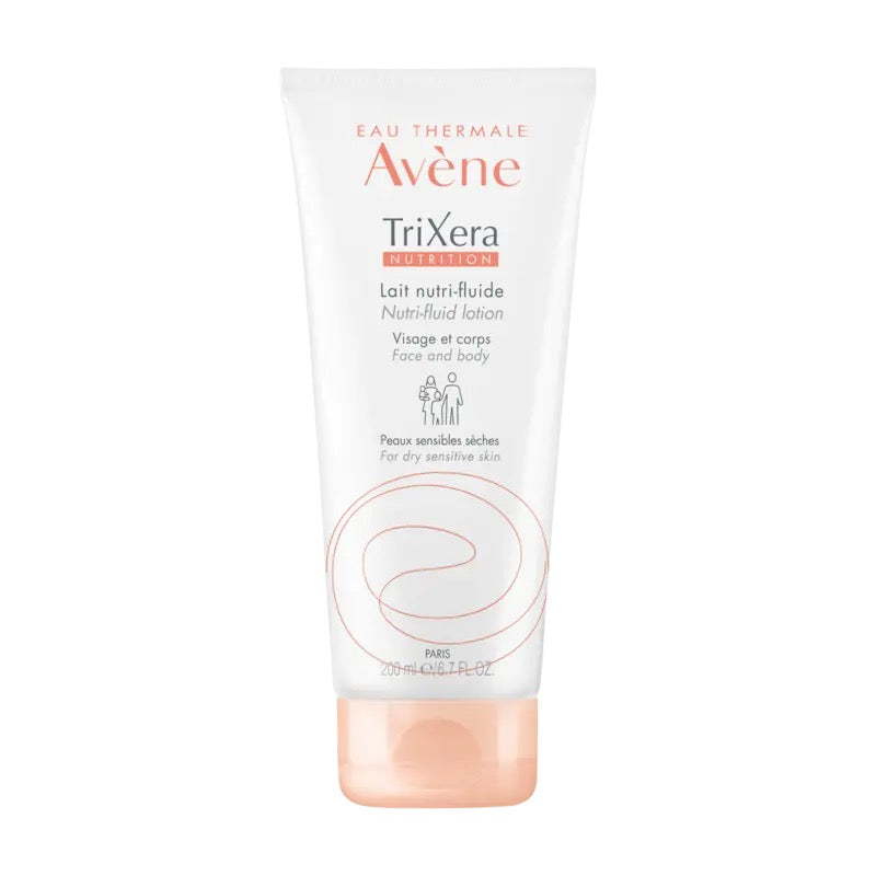 AVENE TRIXERA LAIT NUTRI FLUIDE VISAGE ET CORPS PEAUX SENSIBLES 200 ML