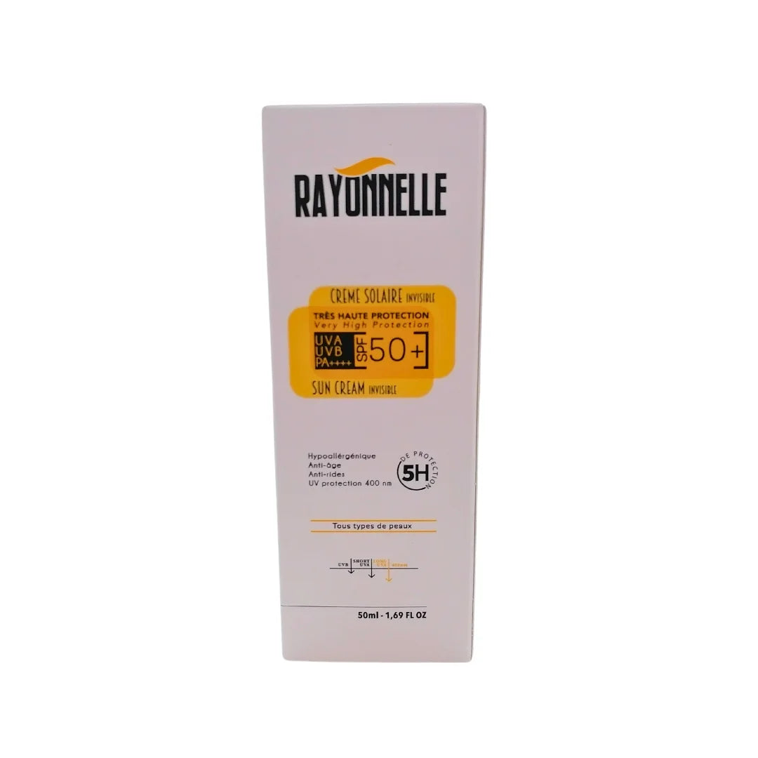 RAYONNELLE CREME SOLAIRE INVISIBLE SPF50+ 50ML
