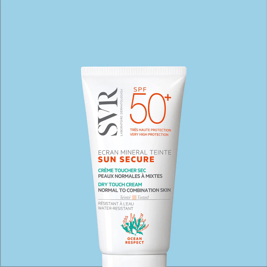 SVR Sun Secure Ecran solaire minéral teinté peaux normales à mixtes SPF50+