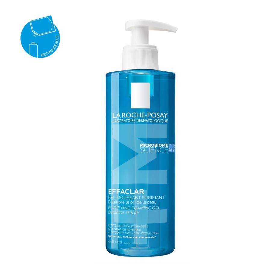 La Roche-Posay Effaclar Gel Moussant Peau Grasse Acnéique | 400ml