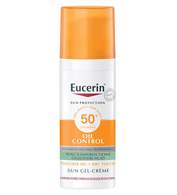 EUCERIN OIL SUN PROTECT CONTROL TOUCHER SEC 50 ML