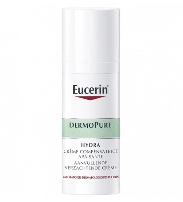 EUCERIN DERMOPURE HYDRA CREME COMPENSATRICE APAISANTE 50 ML