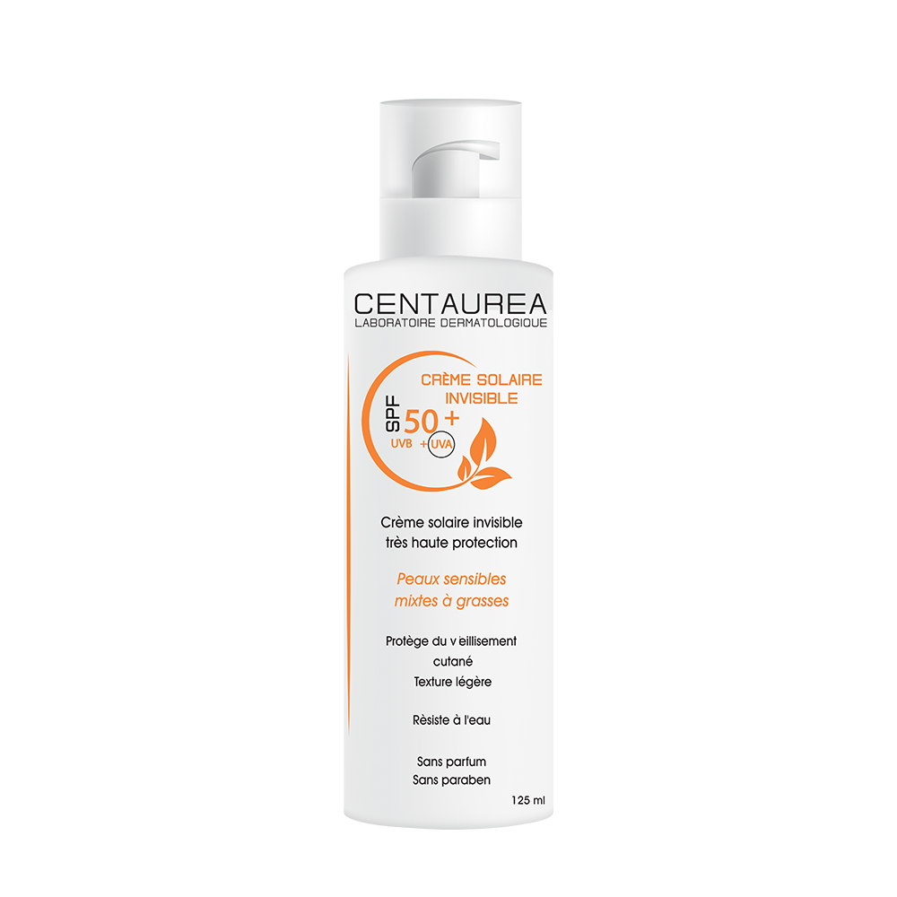 CENTAUREA crème solaire invisible SFP 50+