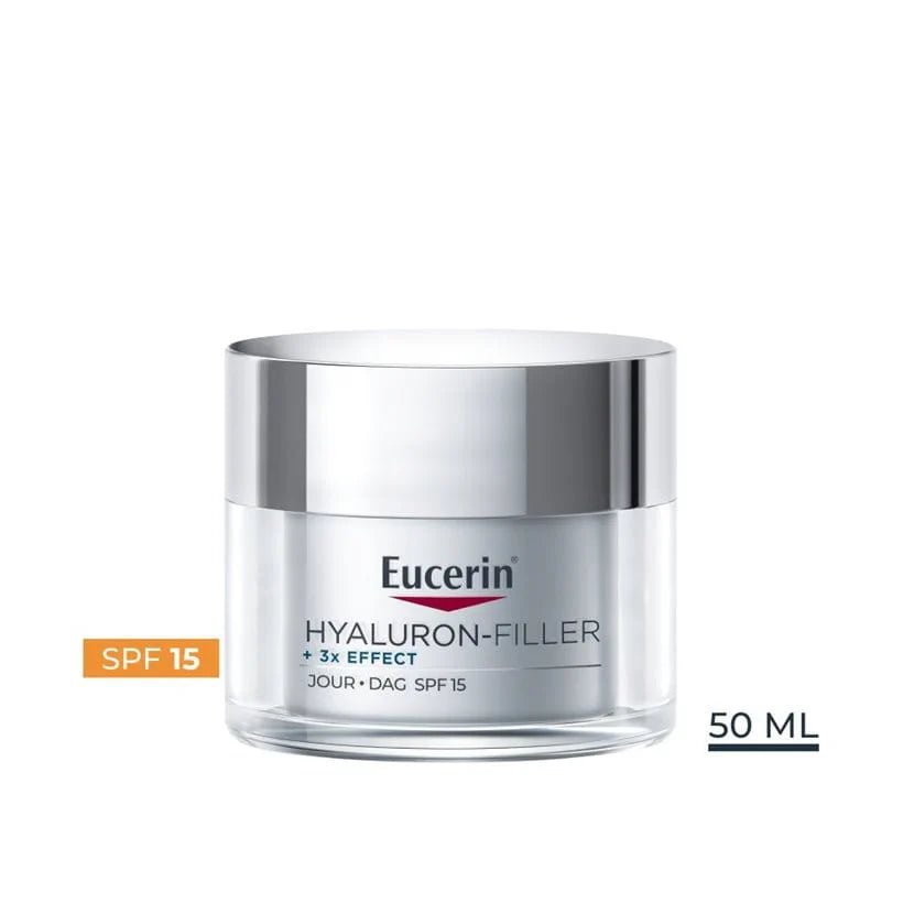 EUCERIN HYALURON FILLER 3* EFFECT SOIN DE JOUR SPF 15 PEAU SECHE 50ML
