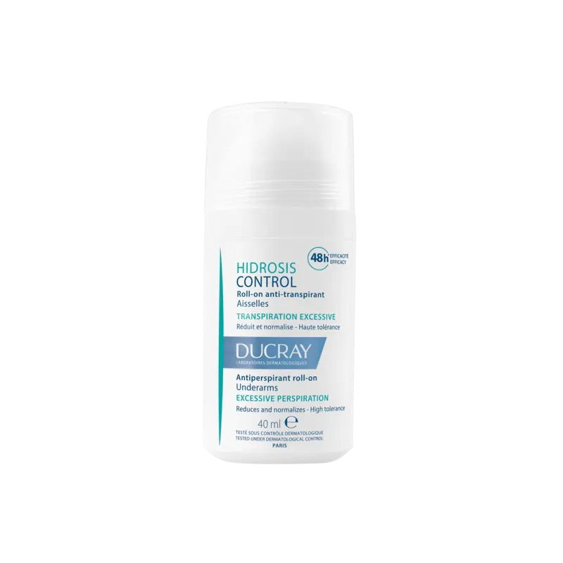 DUCRAY HIDROSIS CONTROL ROLL ON ANTI TRANSPIRANT AISSELLES 40 ML