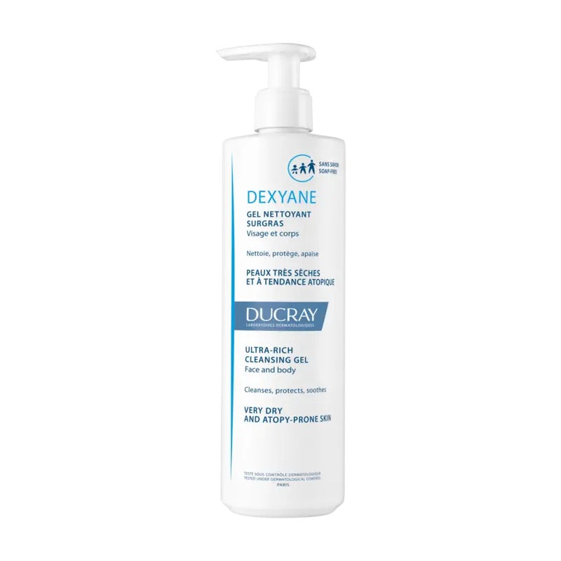 DUCRAY DEXYANE GEL NETTOYANT SURGRAS 400 ML
