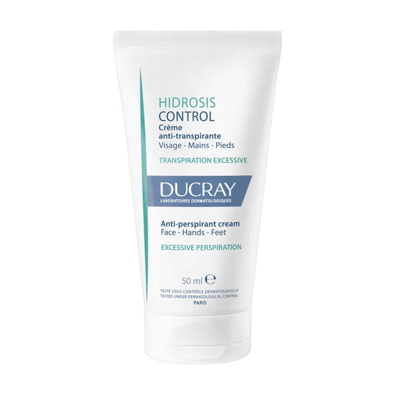 DUCRAY HIDROSIS CONTROL CREME ANTI TRANSPIRANTE MAINS ET PIEDS 50 ML