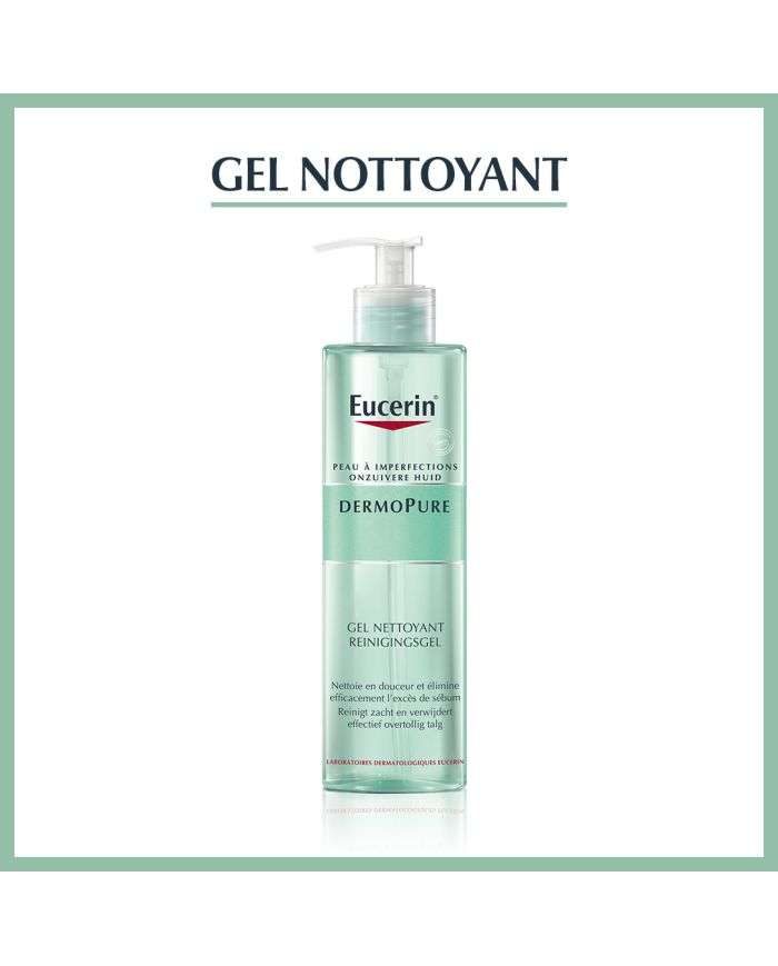 EUCERIN DERMOPURE GEL NETTOYANT 200 ML