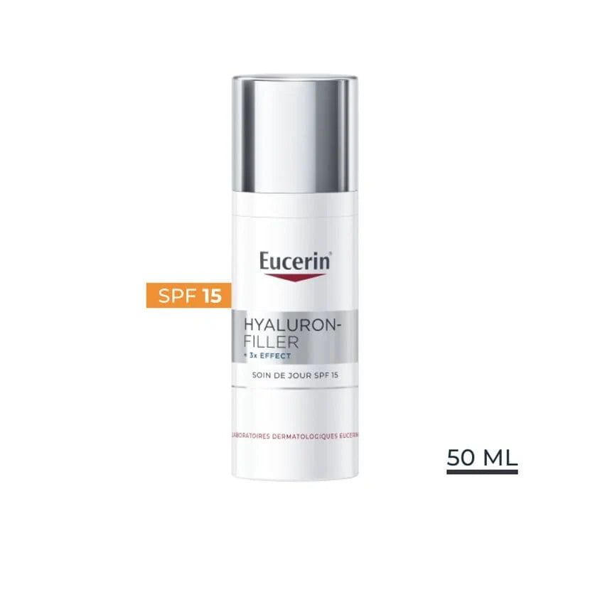 EUCERIN HYALURON-FILLER + 3x EFFECT Soin de Jour Peau Normale à Mixte SPF 15