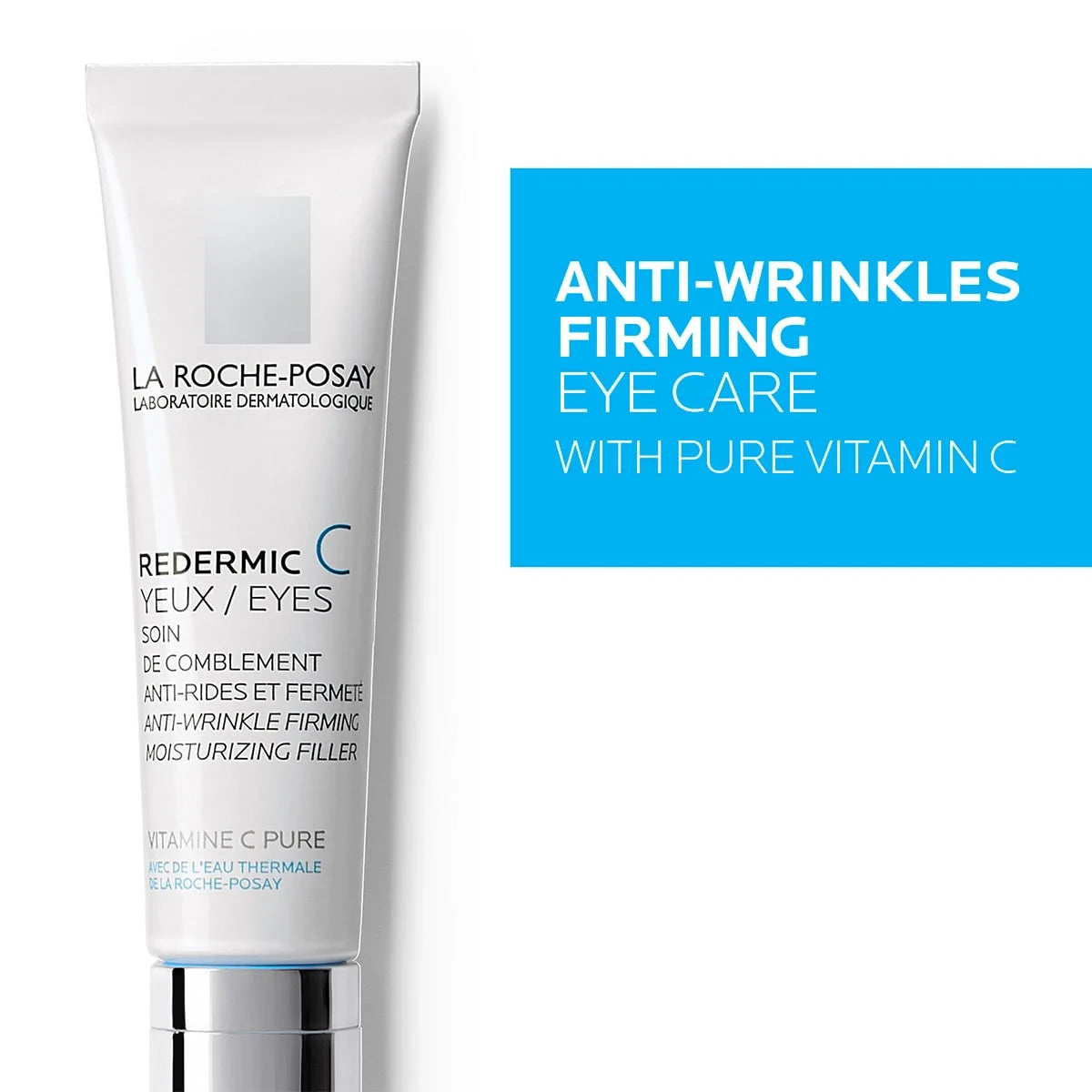 La Roche-Posay Redermic C Yeux Soin Anti-Rides Peau Sensible | 15ml