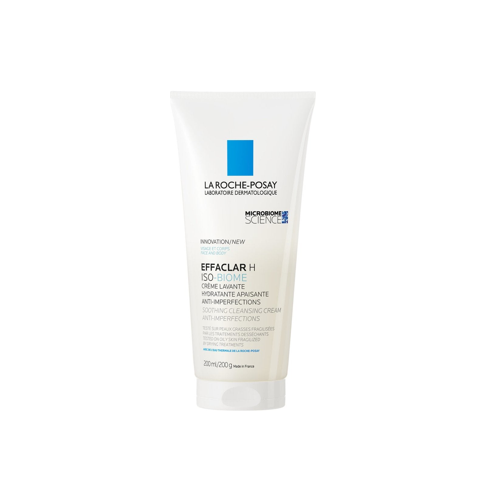 La-Roche-Posay EFFACLAR H ISO-BIOME Crème Nettoyante 200ml