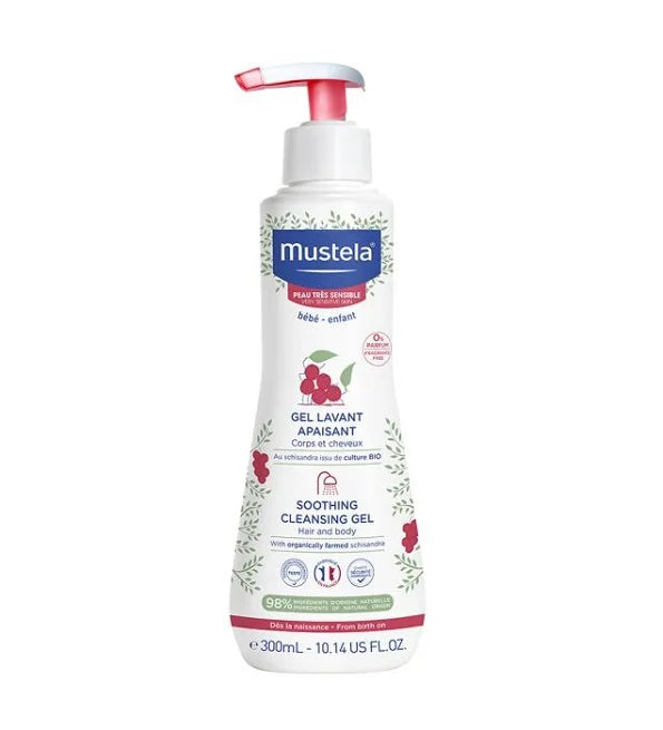 MUSTELA GEL LAVANT APAISANTE 300ML