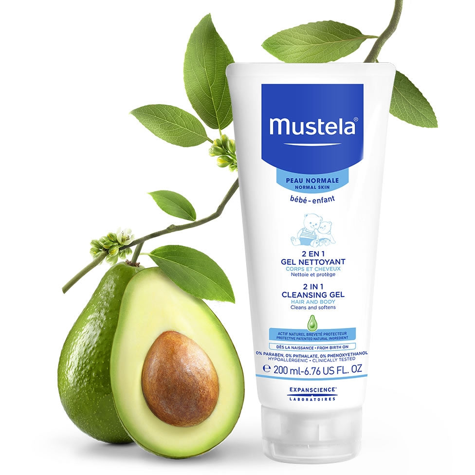 MUSTELA 2-EN-1 CORPS&CHEVEUX 200ML