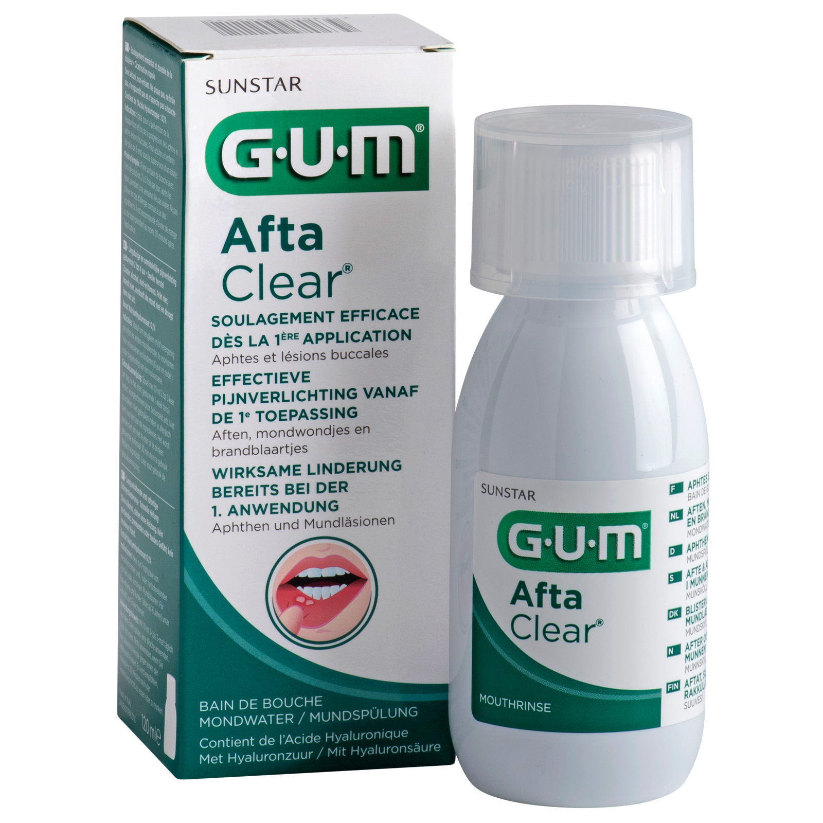Bain de bouche GUM® AftaClear