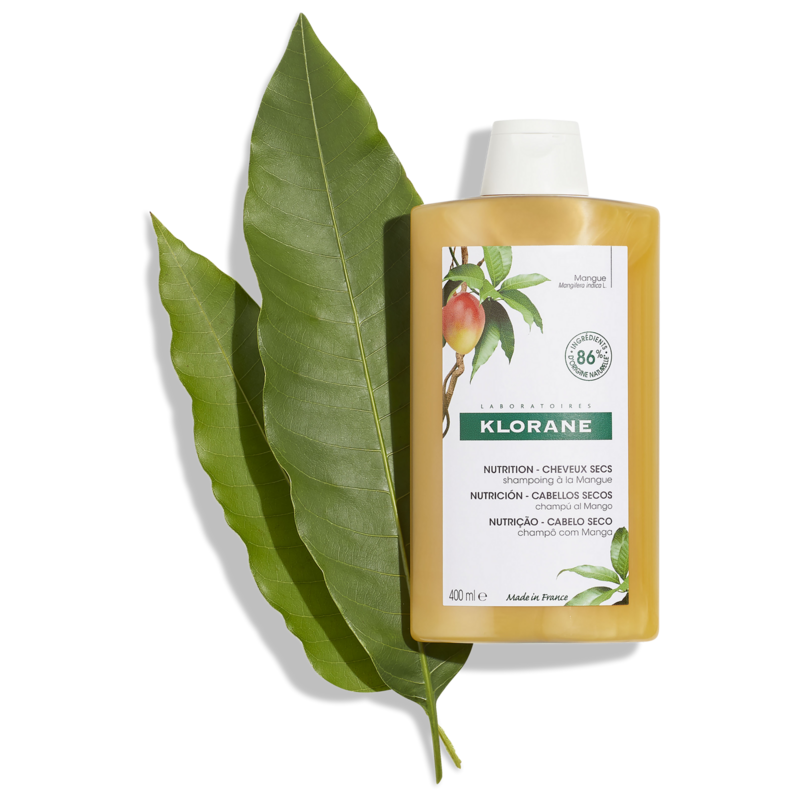 KLORANE BEURRE DE MANGUE SHAMPOOING TRAITANT NUTRITIF 400 ML